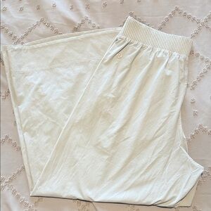 lululemon athletica Off-White Elastic-Waist Joggers